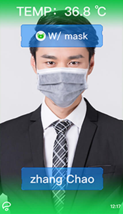 Face scan product