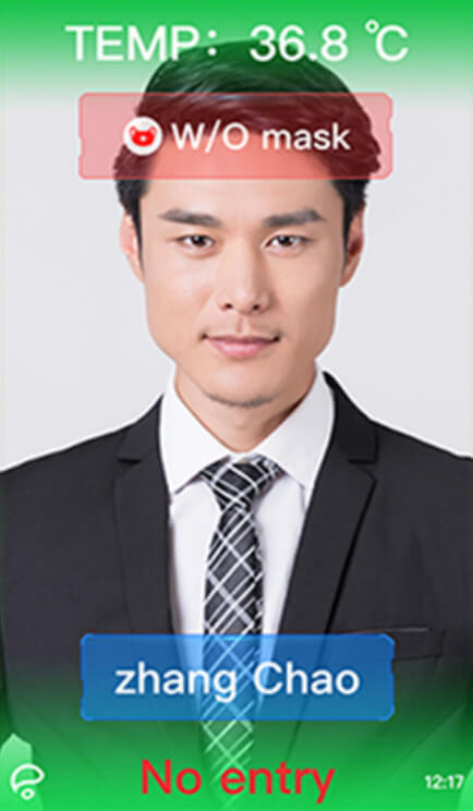 Face scan product