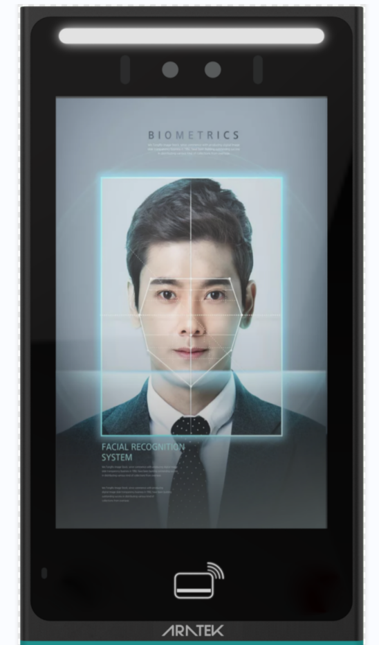 เครื่องสแกนใบหน้า Android บันทึกเวลาและควบคุมประตู