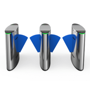 เครื่องกั้นทางเดิน Flap Gate Turnstile