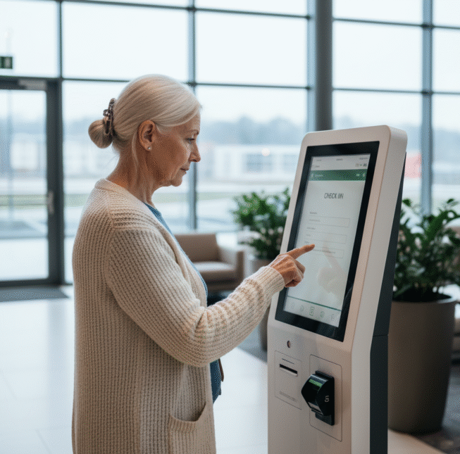 ตู้คีออส แบบTouched Screen Kiosk